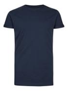 Topman Mens Blue Navy Ultra Skinny Fit Roller T-shirt