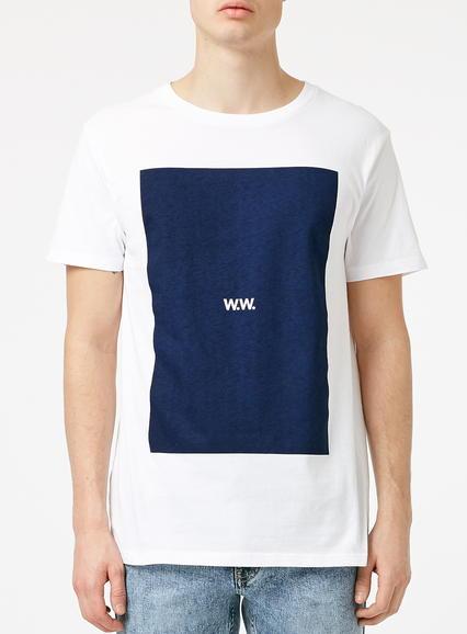 Topman Mens Wood Wood White Slater T-shirt