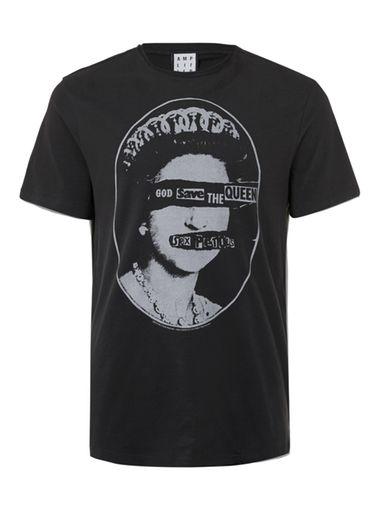 Topman Mens Grey Amplified Sex Pistols T-shirt*