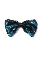 Topman Mens Blue Sequin Bow Tie*