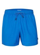 Topman Mens Washed Blue Swim Shorts