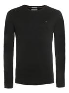 Topman Mens Hilfiger Denim Black Rib T-shirt