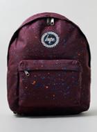 Topman Mens Red Hype Burgundy Splat Bag*