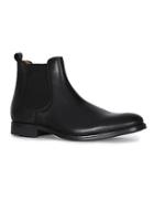 Topman Mens Selected Homme Black Leather Chelsea Boots