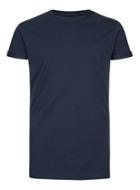 Topman Mens Blue Navy Ultra Muscle Roller T-shirt