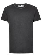 Topman Mens Smoked Black T-shirt