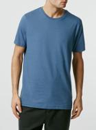 Topman Mens Blue Slim Fit T-shirt