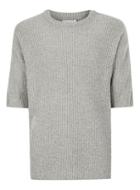 Topman Mens Ltd Grey Chenille Yarn T-shirt