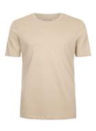 Topman Mens Brown Selected Homme Stone O-neck T-shirt