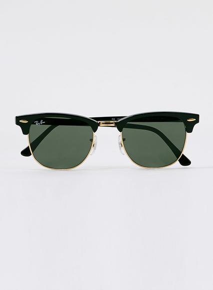 Topman Mens Ray-ban Black Clubmaster Sunglasses
