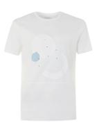 Topman Mens Premium White Abstract Print T-shirt