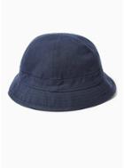 Topman Mens Navy Dome Bucket Hat