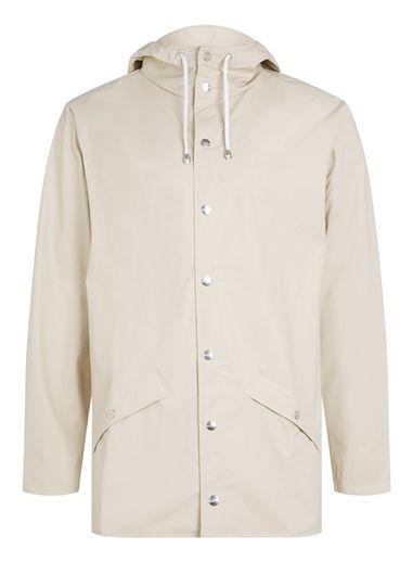 Topman Mens Beige Rains Sand Short Rain Jacket