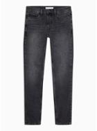Topman Mens Considered Washed Black Stretch Skinny Jeans