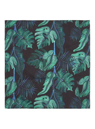 Topman Mens Multi Tropical Print Liberty Fabric Pocket Square