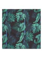 Topman Mens Multi Tropical Print Liberty Fabric Pocket Square