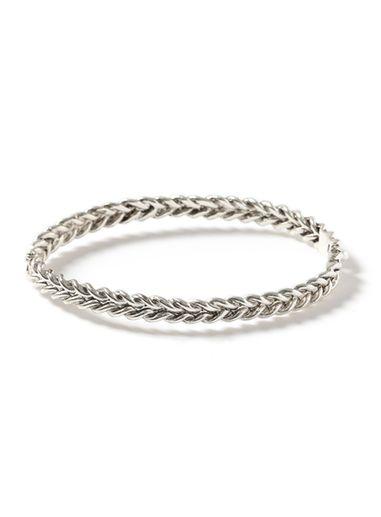 Topman Mens Antique Silver Look Twist Cuff*
