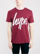 Topman Mens Red Hype Script T-shirt*