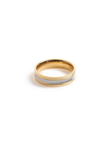 Topman Mens Metallic Gold Band Ring*