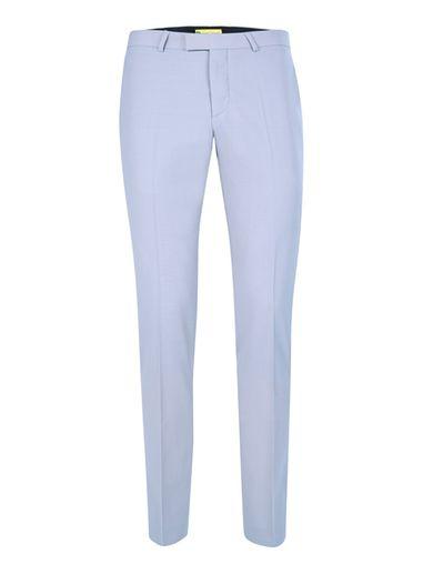 Topman Mens Cream Noose & Monkey Lilac Skinny Fit Suit Pants
