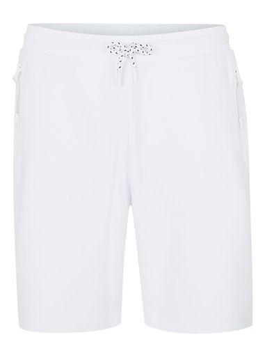 Topman Mens White Pique Textured Jersey Shorts