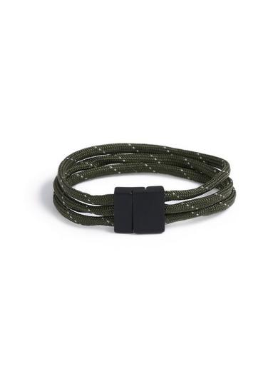 Topman Mens Multi Green Abseil Bracelet*