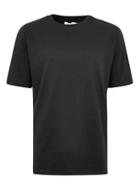 Topman Mens Black Taping Oversized T-shirt
