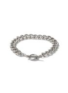 Topman Mens Silver T-bar Chain Necklace*