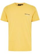 Topman Mens Nicce Yellow Split T-shirt