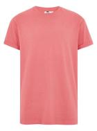 Topman Mens Pink Oversized Roller T-shirt