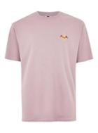 Topman Mens Purple Lilac Embroidery T-shirt