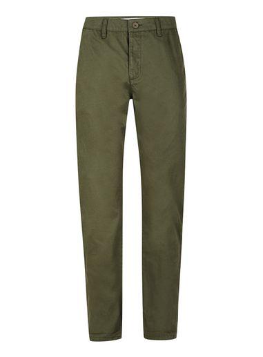 Topman Mens Khaki Standard Fit Chinos