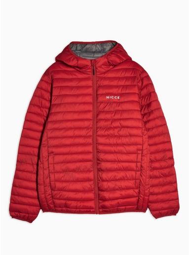 Nicce Mens Nicce Red Maidan Puffer Jacket