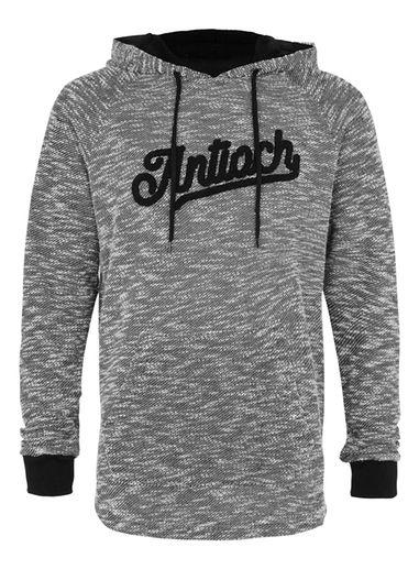Topman Mens Antioch Black And White Script Logo Surf Hoodie*