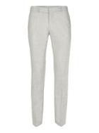 Topman Mens Grey Light Gray Skinny Fit Suit Pants Containing Wool