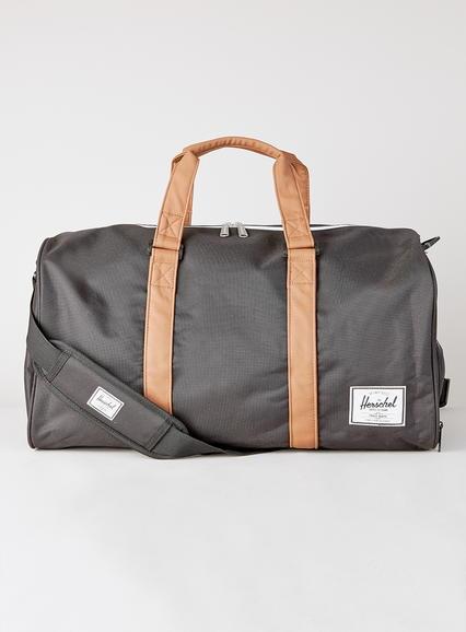 Topman Mens Herschel Black Weekend Bag