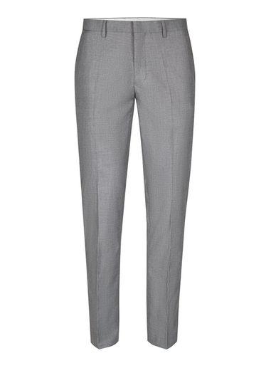 Topman Mens Grey Gray Skinny Fit Suit Pants