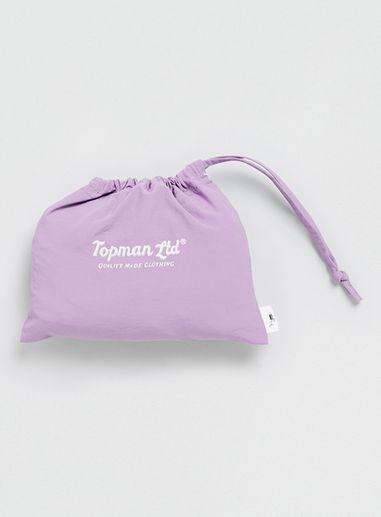 Topman Mens Ltd Core Purple Swim Shorts