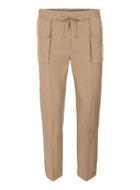 Topman Mens Brown Stone Fixed Hem Formal Joggers