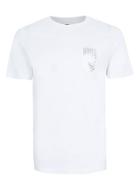 Topman Mens White Foil Print T-shirt