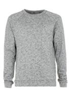 Topman Mens Grey Neppy Sweatshirt