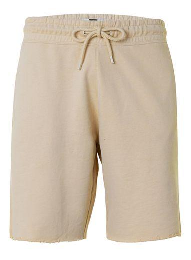 Topman Mens Stone Raw Edge Jersey Shorts