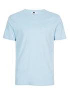 Topman Mens Light Blue Get Over Embroidery T-shirt