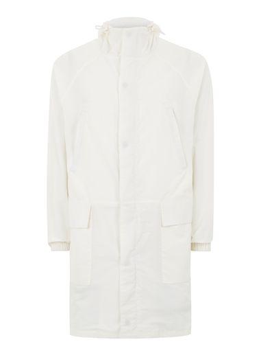 Topman Mens Cream Ltd Ecru Serge Parka