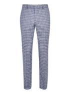 Topman Mens Light Blue Check Pants