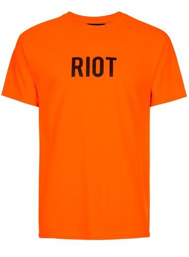 Topman Mens Topman Design Bold Orange Riot T-shirt
