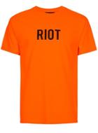 Topman Mens Topman Design Bold Orange Riot T-shirt