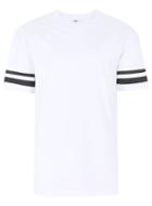 Topman Mens White Oversized Stripe T-shirt