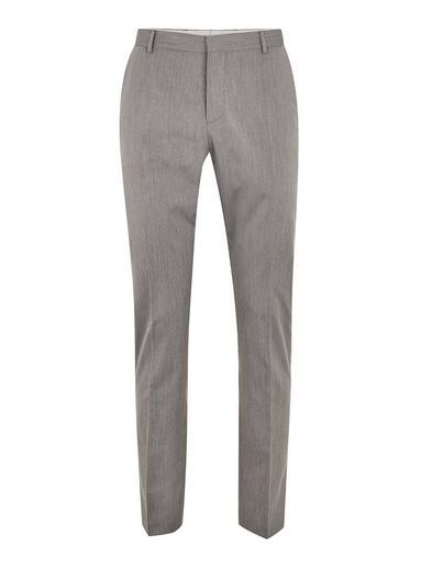Topman Mens Grey Selected Homme Gray Stripe Pants