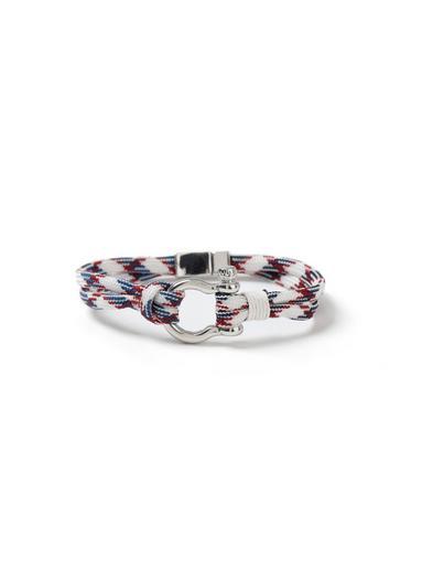 Topman Mens White Rope Bracelet*